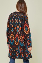Nyla Black Multi Cardigan