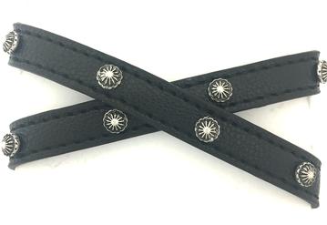 Estelline Multi Strap Silver Stud Wrap Bracelet